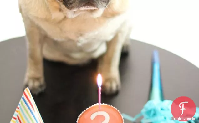 Amendoim-mel Pupcakes