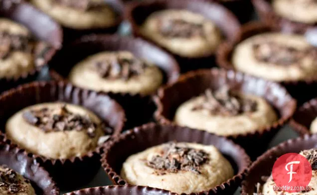 Chocolate Manteiga De Amendoim Mousse Copos