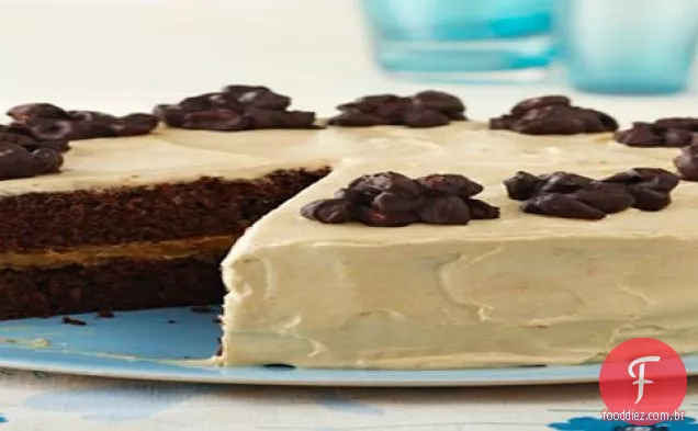 Chocolate Cluster-Bolo De Manteiga De Amendoim