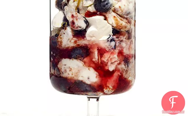 Lemon-Blueberry Eton Mess