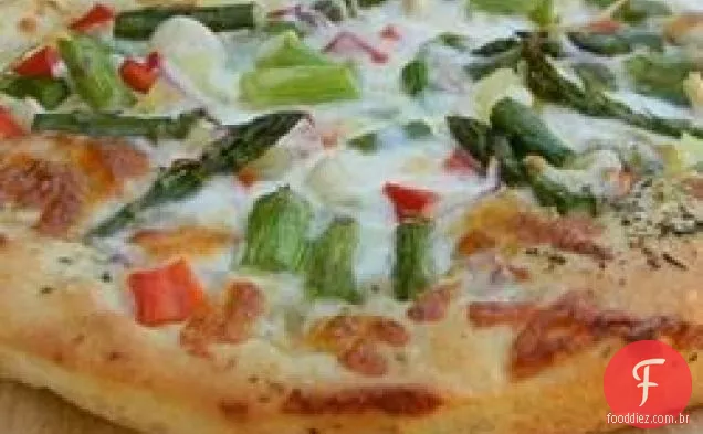 Assando a versão de Nana da crosta de pizza exclusiva de Jay