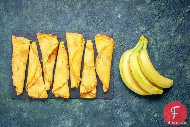 Banana grelhada com esmalte picante de açúcar mascavo