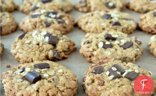 Manteiga De Amendoim E Biscoitos De Chocolate