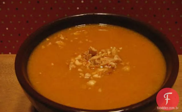 Sopa De Amendoim, Inhame E Chipotle