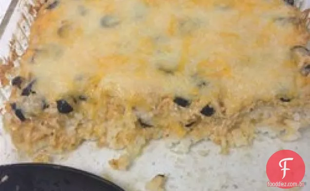 Arroz Com Azeitonas E Pimentão Verde