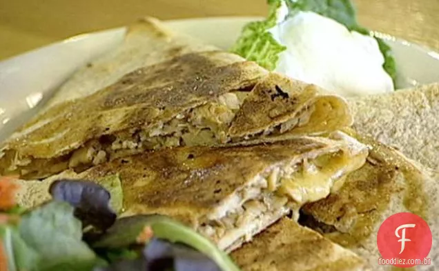 Nathan Chunky Chicken Quesadilla