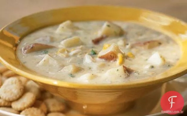 Chunky Potato-Crab Chowder