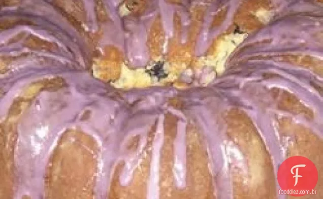 Blueberry Cream Cheese Pound Cake II