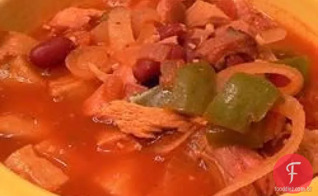 Sopa De Peru Defumada Picante