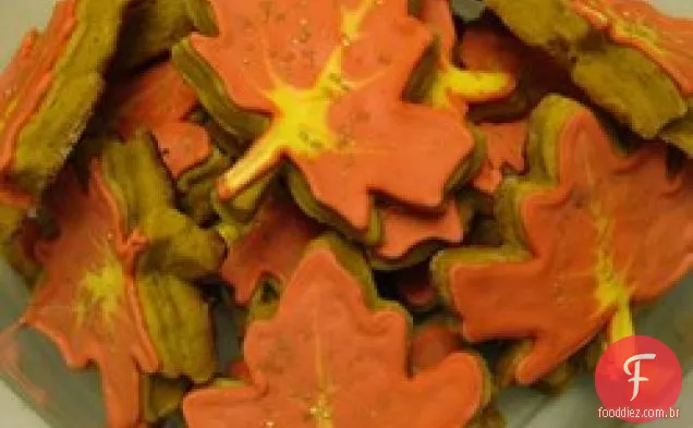 Abóbora Roll-Out Cookies