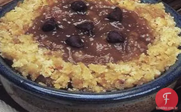 Bolo De Pudim De Chocolate E Manteiga De Amendoim