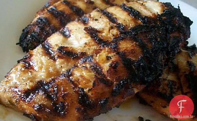 Marinada De Frango Com Manteiga De Amendoim