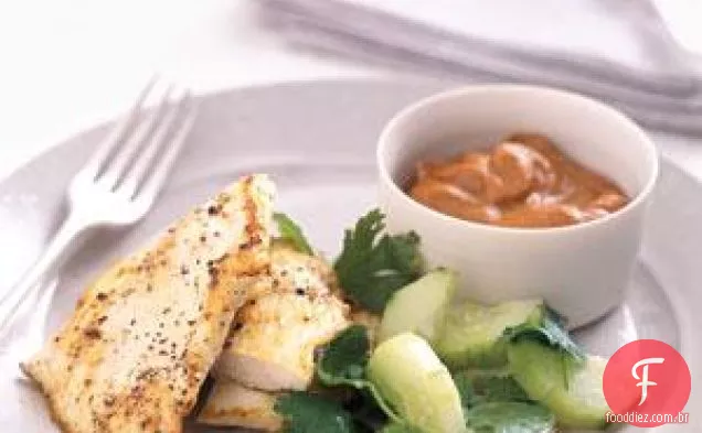 Frango Salteado Com Molho De Amendoim