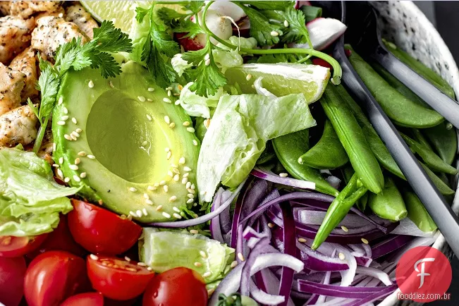 Salada De Frango Com Abacate