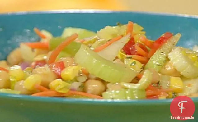 Salada Succotash De Aipo