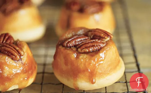 Pãezinhos Pegajosos Pecan