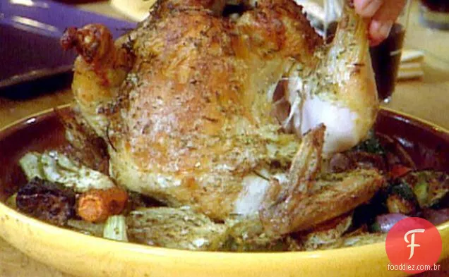 Frango com alecrim e sal de limão