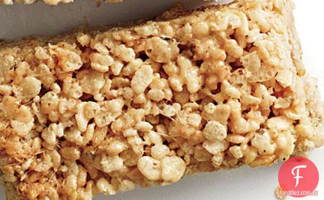 Espresso-Toffee Chewy Crispy Bars
