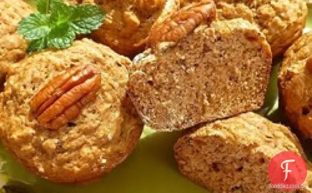 Dietetic Banana Nut Muffins