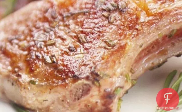 Costeletas De Cordeiro Balsâmicas Com Mel