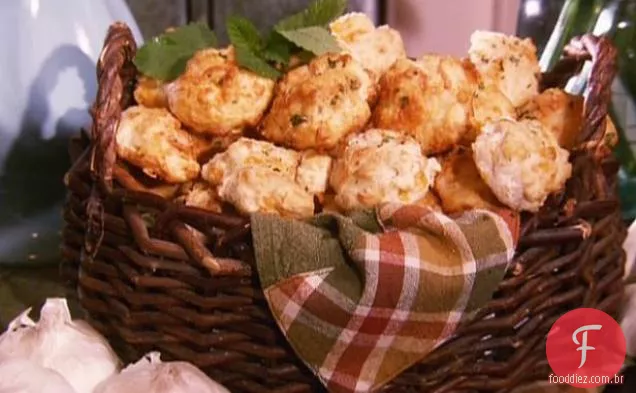 Biscoitos De Queijo Com Alho