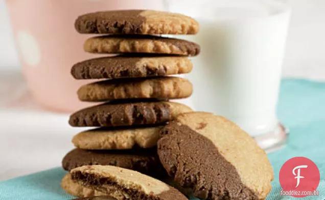 Manteiga De Amendoim-Biscoitos De Chocolate