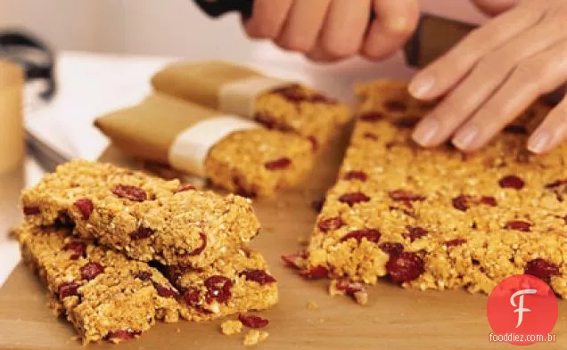 Cranberry-Almond Granola Bars