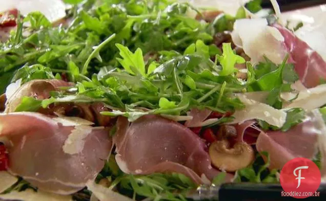 Salada De Cogumelos Quente