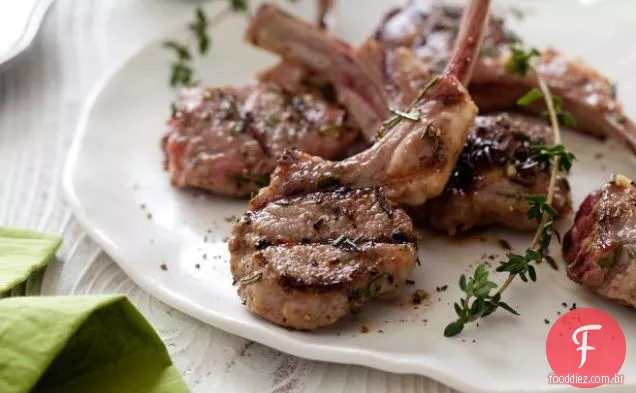 Costeletas De Cordeiro Grelhadas
