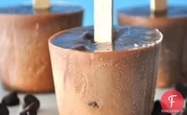 Chocolate Duplo Congelado Fudge Pops