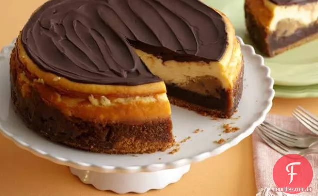 Chocolate Explosão Cheesecake