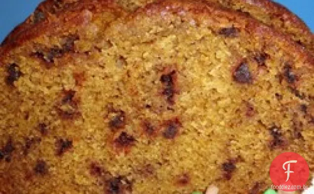 Abóbora Chocolate Chip Gingerbread