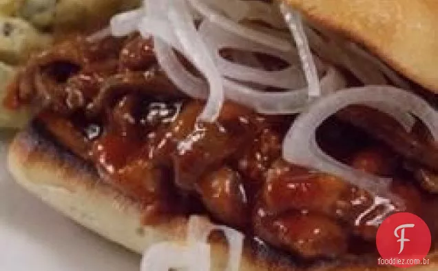 Sanduíche De Carne Pegajosa