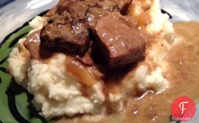 Savory Slow Cooker Beef Tips