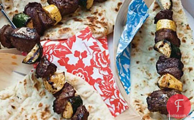 Kebabs De Cordeiro Picante