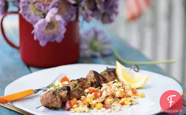 Kebabs De Cordeiro Picantes