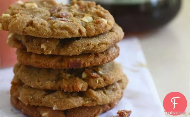 Manteiga De Amendoim Bacon Cookies