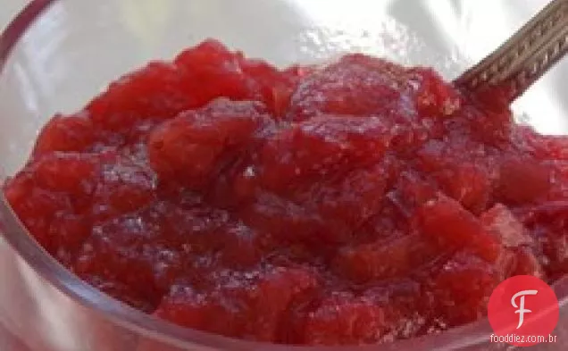 Molho De Maçã De Cranberry Fácil