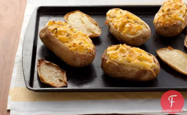 Batatas Assadas Duas Vezes