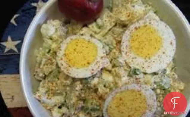 Salada De Batata Com Queijo Cottage