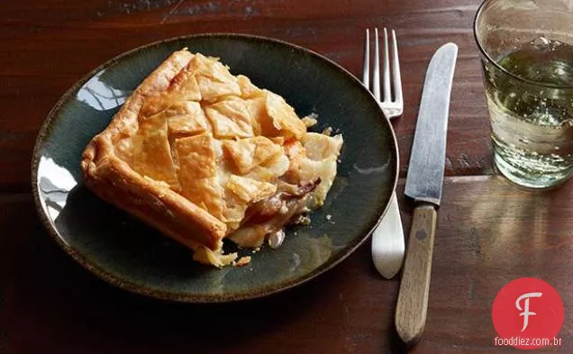 Torta De Laje De Vegetais De Raiz
