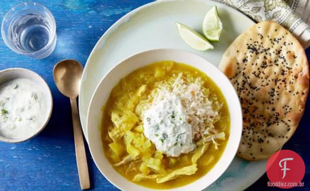 Mulligatawny e Raita Verde