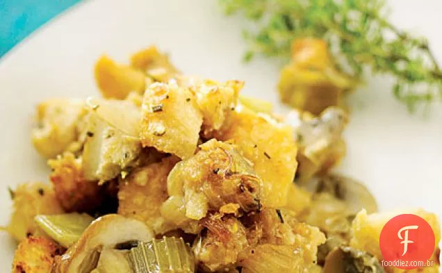 Recheio De Massa Fermentada De Parmesão De Alcachofra