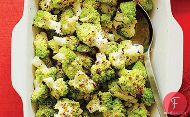 Brócolis Romanesco Assado
