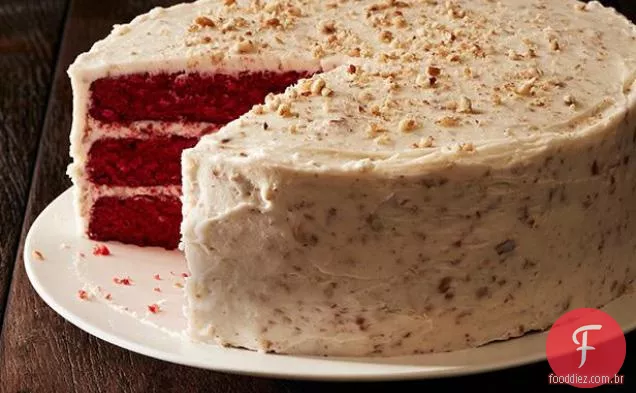 Bolo De Veludo Vermelho