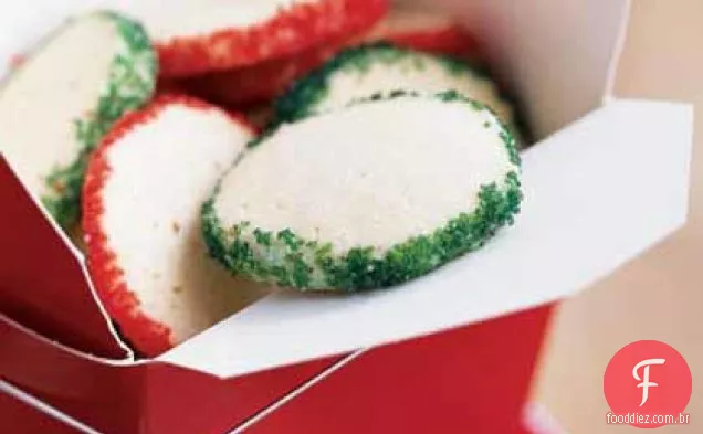 Biscoitos De Baunilha Açucarados