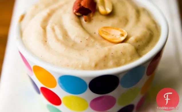 5 Ingrediente Manteiga De Amendoim Pudim De Banana