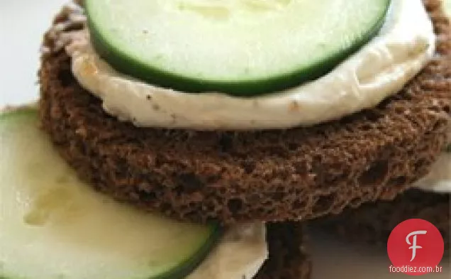 Aperitivos Sanduíche De Pepino