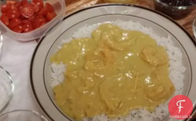 Curry de camarão (versão de My Dear Mudder)