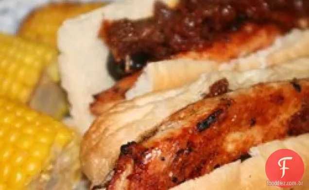 Frango grelhado e tomate seco ao sol Subs